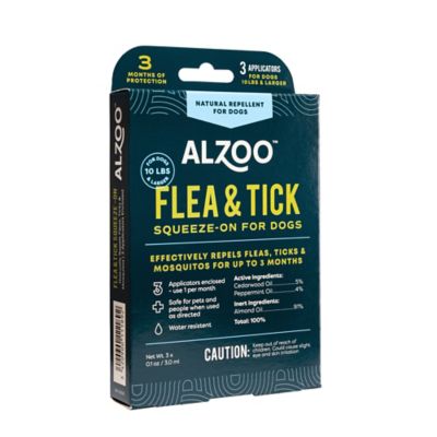 Image showing  Plant-Based Flea and Tick Spot-On Topical Treatment for Dogs, 3-Month Supply