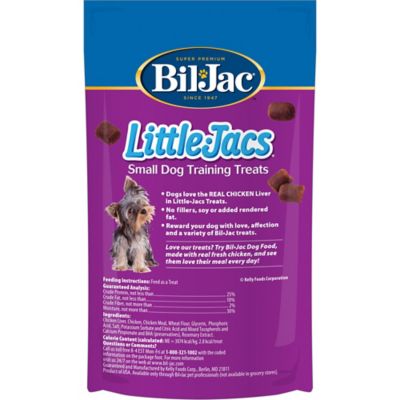 Image showing  Little Jacs Chicken Liver Small Dog Training Treats, 4 oz.