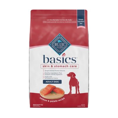 dog food blue bag