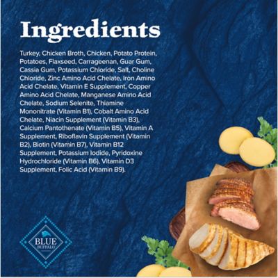 Image showing  Adult Healthy Weight High-Protein Grain-Free Turkey and Chicken Grill Pate Wet Dog Food, 12.5 oz. Can