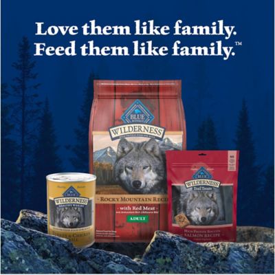 Image showing 8 th Blue Buffalo Wilderness Adult Healthy Weight High-Protein Grain-Free Turkey and Chicken Grill Pate Wet Dog Food, 12.5 oz. Can