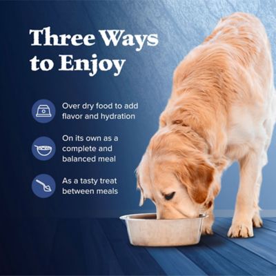 Image showing 6 th Blue Buffalo Wilderness High Protein, Natural Senior Wet Dog Food, Turkey & Chicken Grill 12.5-oz. Can