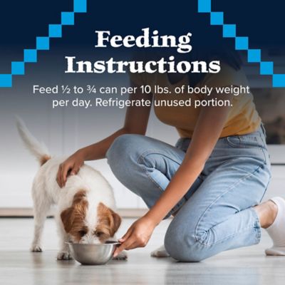 Image showing 9 th Blue Buffalo Wilderness High Protein, Natural Senior Wet Dog Food, Turkey & Chicken Grill 12.5-oz. Can