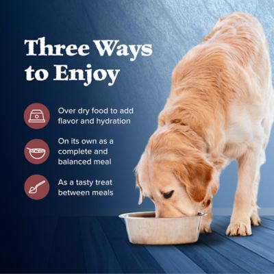 Image showing 6 th Blue Buffalo Wilderness Wolf Creek Stew Savory Salmon Stew Wet Dog Food, 12.5 oz.