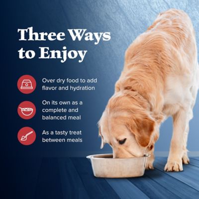 Image showing 7 th Blue Buffalo Wilderness Wolf Creek Stew Adult Grain-Free Beef Stew in Gravy Wet Dog Food, 12.5 oz. Can