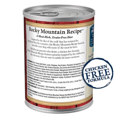Image showing  Adult Rocky Mountain Recipe Red Meat Dinner Wet Dog Food, 12.5 oz.
