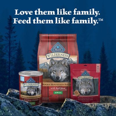 Image showing 8 th Blue Buffalo Wilderness Adult Rocky Mountain Recipe Red Meat Dinner Wet Dog Food, 12.5 oz.
