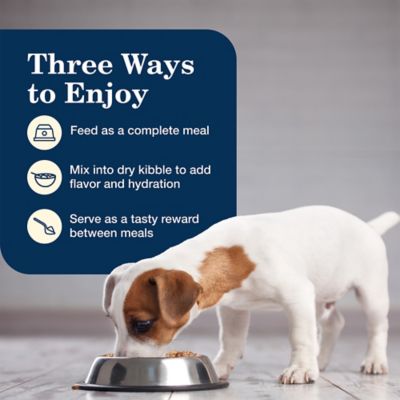 Image showing 6 th Blue Buffalo Homestyle Puppy Chicken Dinner with Garden Vegetables Wet Dog Food, 12.5 oz.