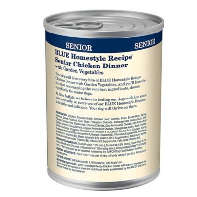 Image showing  Senior Chicken Dinner with Garden Vegetables Recipe Wet Dog Food, 12.5 oz.