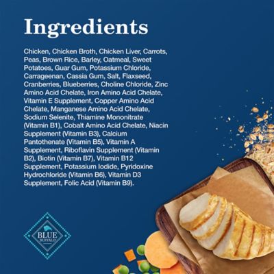 Image showing  Senior Chicken Dinner with Garden Vegetables Recipe Wet Dog Food, 12.5 oz.