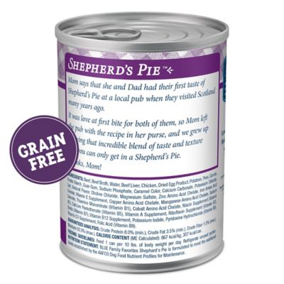 Image showing  Family Favorite Recipes Shepherd's Pie Wet Dog Food, 12.5 oz.