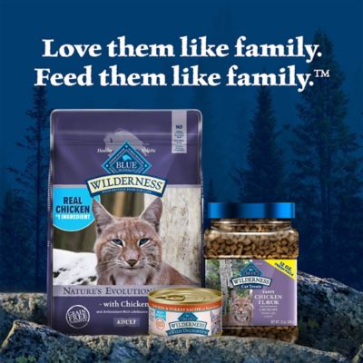 Image showing 8 th Blue Buffalo Wilderness High-Protein, Grain-Free Natural Dry Food for Adult Cats