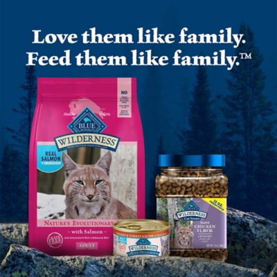 Image showing 8 th Blue Buffalo Wilderness Natural Adult Indoor High-Protein Grain-Free Salmon Recipe Dry Cat Food