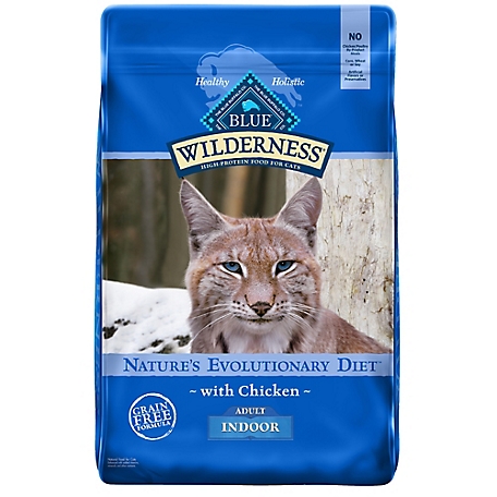 Blue Buffalo Wilderness High Protein, Natural Adult Indoor Dry Cat Food, Chicken 11 lb.