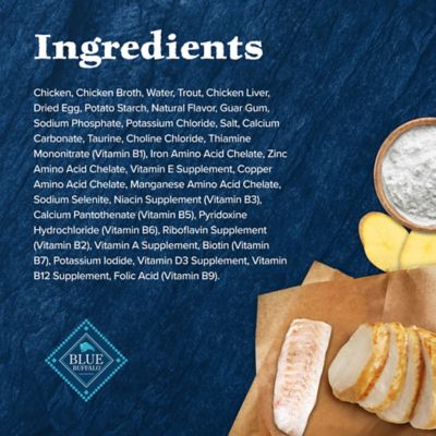 Image showing  Wild Delights Chicken & Trout in Tasty Gravy Wet Cat Food 3 oz. Can