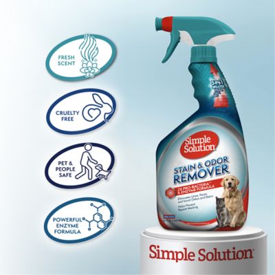Image showing 5 th Simple Solution Stain and Odor Remover 32 oz.