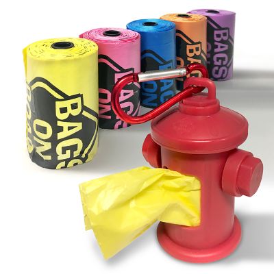 Image showing  Fire Hydrant Waste Pick-up Bag Dispenser 30 bags
