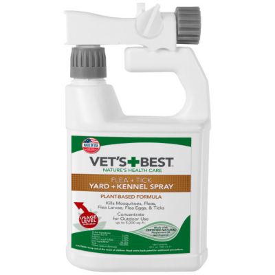 Vet's Best Flea and Tick Yard and Kennel Spray, 32 oz.