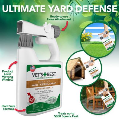 Image showing Vet's Best Flea and Tick Yard and Kennel Spray, 32 oz.