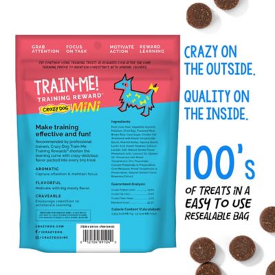 Image showing  Mini Train-Me! Bacon Flavor Training Treats, 4 oz.