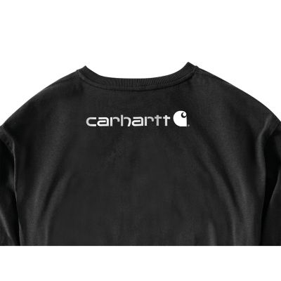 Image showing 5 th Carhartt Men's Long-Sleeve Graphic Logo T-Shirt