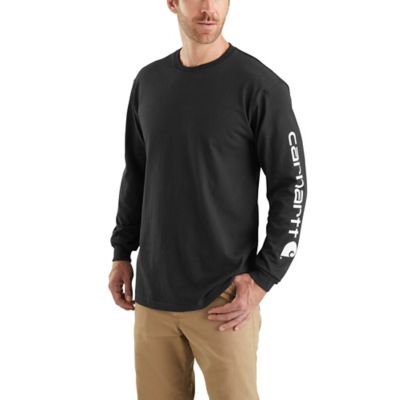 Carhartt Long-Sleeve Graphic Logo T-Shirt