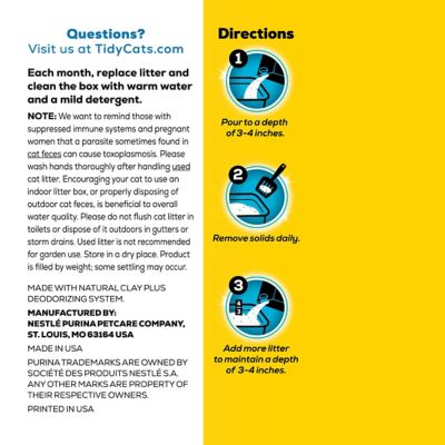 Image showing 8 th Purina Tidy Cats Scoop Instant Action Litter for Multiple Cats