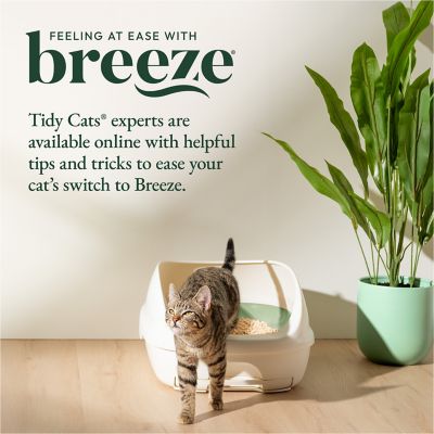 Image showing 6 th Purina Tidy Cats Breeze Litter Box System Starter Kit with Pads and Pellets