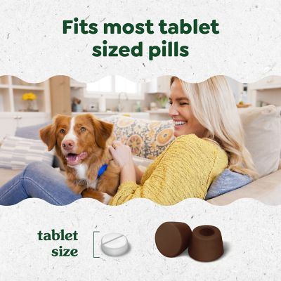 Image showing  Pill Pockets Hickory Smoke Flavor Tablet Pill Hiding Treats for Dogs