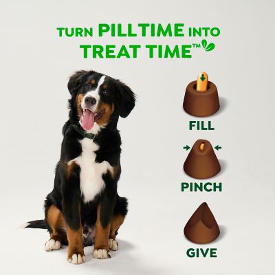 Image showing 7 th Greenies Pill Pockets Hickory Smoke Flavor Capsule Pill Hiding Treats for Dogs