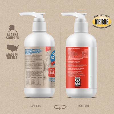 Image showing  Salmon Oil for Dogs 8 oz. Pump