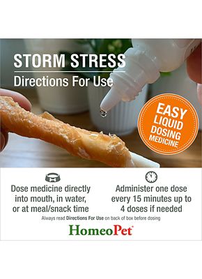 Image showing 5 th HomeoPet Storm Stress, 15 mL