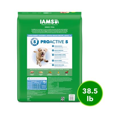Image showing  ProActive Health Large Breed Adult High-Protein Chicken Recipe Dry Dog Food, 38.5 lb. Bag