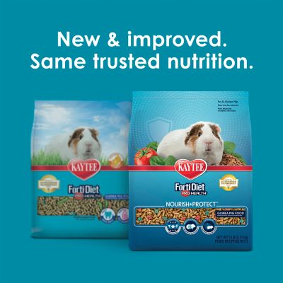 Image showing  Forti-Diet Pro Health Nourish+ Protect Guinea Pig Food 5 lb. Bag
