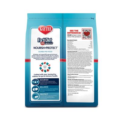 Image showing 9 th Kaytee Forti-Diet Pro Health Nourish+ Protect Guinea Pig Food 5 lb. Bag
