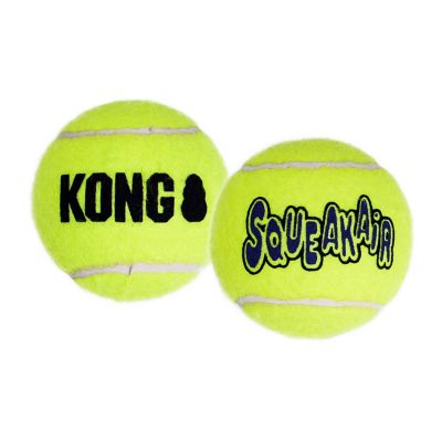 KONG AirDog SqueakAir Ball Dog Toys, Small, 3 pk.