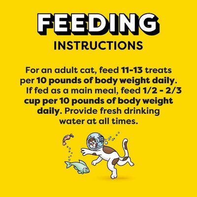 Image showing 8 th Temptations Seafood Medley Flavor Classic Crunchy Cat Treats, 6.3 oz. Pouch