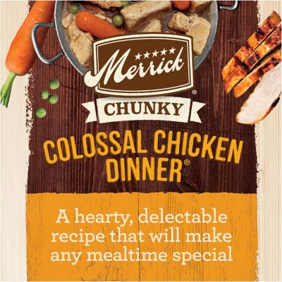 Image showing  Grain Free Chunky Colossal All Life Stages Chicken Chunks Wet Dog Food, 12.7 oz. Can