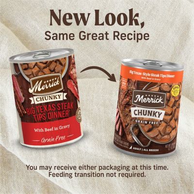 Image showing  All Life Stages Chunky Big Texas Beef Tips Recipe Wet Dog Food, 12.7 oz.