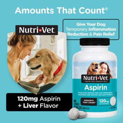 Image showing  Aspirin Pain Reliever for Small/Medium Dogs, 100 ct.