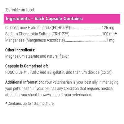 Image showing  Maximum Strength Joint Health Supplement for Cats, 55 Sprinkle Capsules