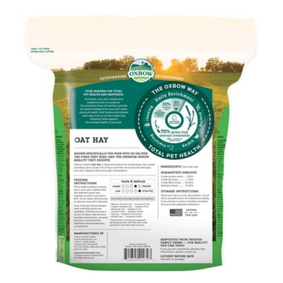 Image showing  Oat Hay Small Animal Treat, 15 oz.
