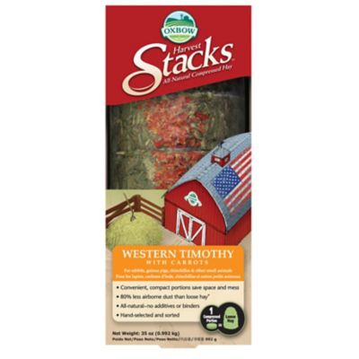 Oxbow Harvest Stacks- Western Timothy & Carrot 35oz