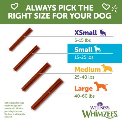 Image showing 7 th Wellness WHIMZEES Stix Dog Dental Treat, Small, 28 pc.