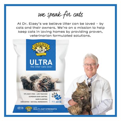 Image showing 5 th Dr. Elsey's Ultra UnScented Clumping Clay Cat Litter