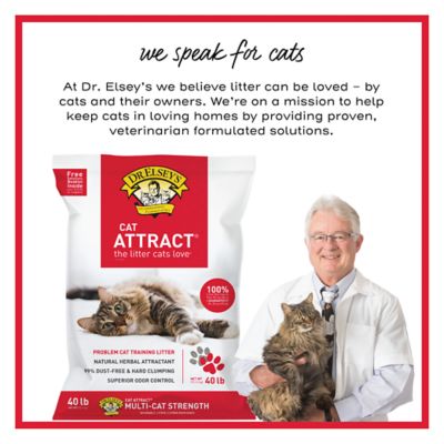 Image showing 5 th Dr. Elsey's Cat Attract Clumping Clay Cat Litter, 40 lb. Bag