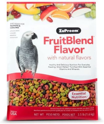 ZuPreem FruitBlend Pet Bird Seed for Parrots and Conures, 3.5 lb.