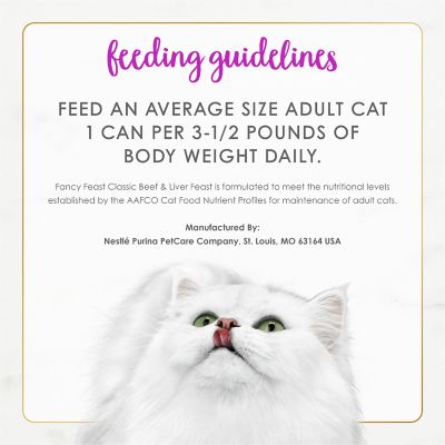 Image showing 5 th Purina Fancy Feast Beef/Liver 24/3 oz.