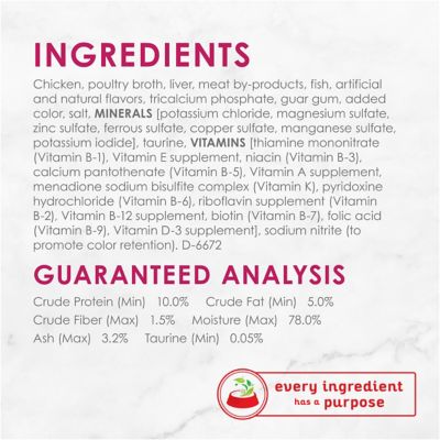 Image showing 6 th Purina Fancy Feast Adult Grain-Free Chicken Feast Pate Wet Cat Food, 3 oz. Can