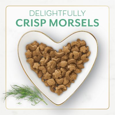 Image showing 5 th Purina Fancy Feast Gourmet Filet Oceanfish Salmon and Accents of Garden Greens Dry Cat Food